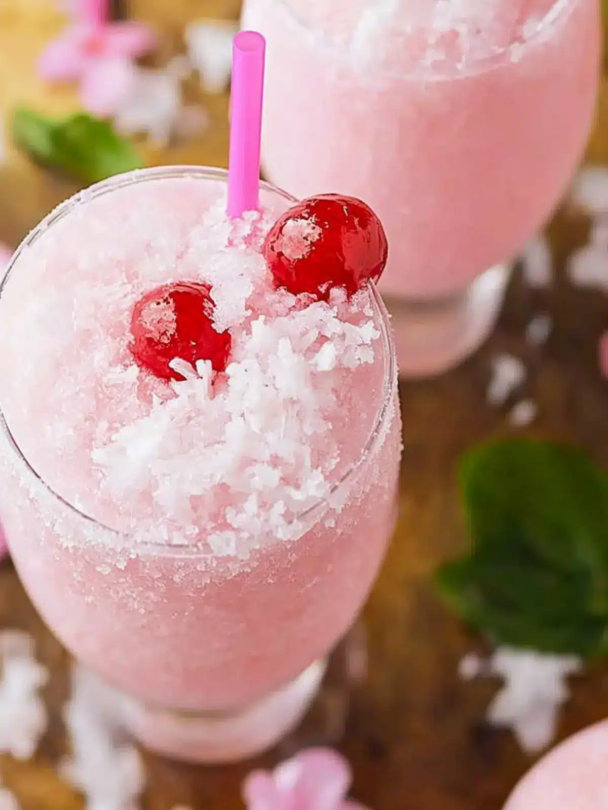 Chill Out with this Dreamy Pink Coconut Frost Cocktail 4 Pink Coconut Frost Cocktail