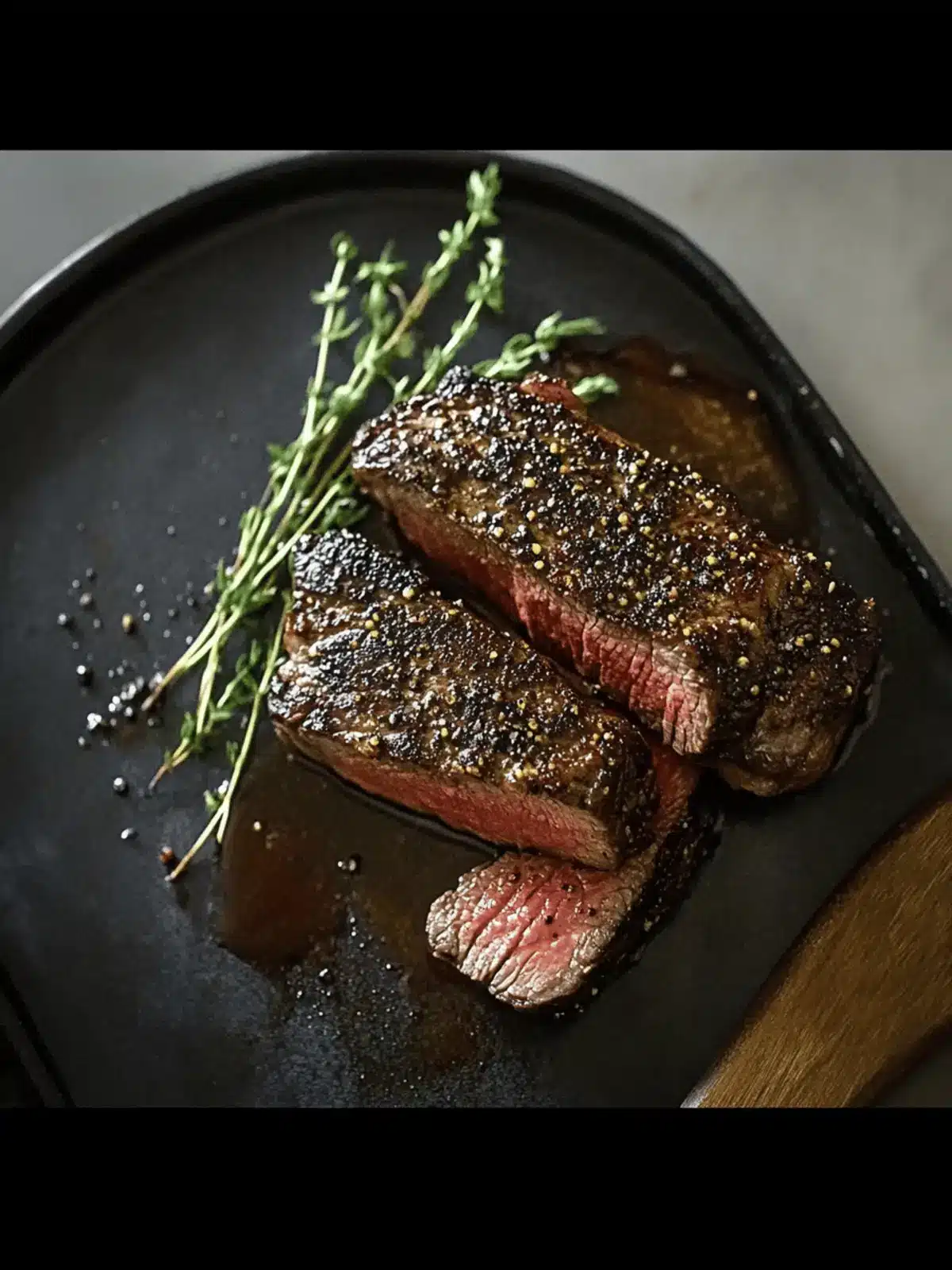 Molasses & Pepper Crusted Steak That Will Wow Your Taste Buds 2 Molasses & Pepper Crusted Steak