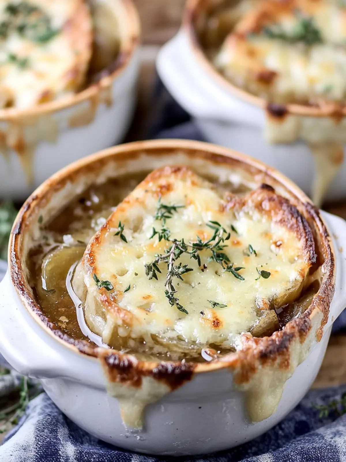 Melt-In-Your-Mouth French Onion Soup: Cozy Comfort Awaits 2 French Onion Soup