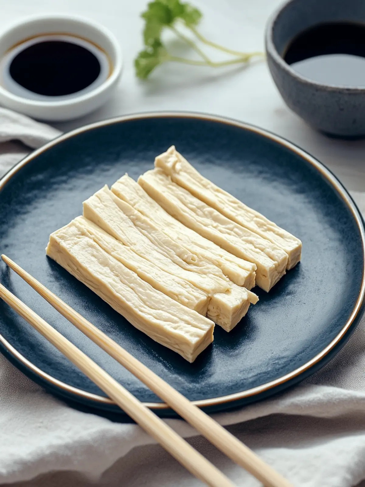 Savor Homemade Japanese Yuba (Tofu Skin) in Minutes 2 Japanese Yuba (Tofu Skin)