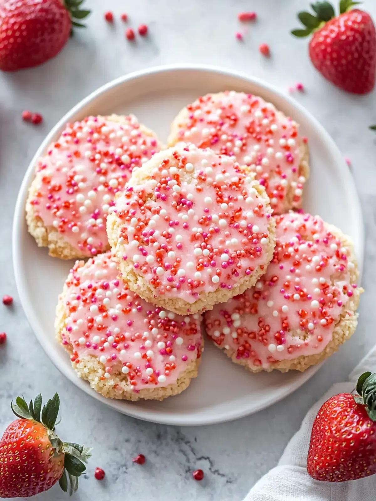 Delicious Strawberry Cake Mix Cookies You ll Love to Bake 2 Strawberry Cake Mix Cookies