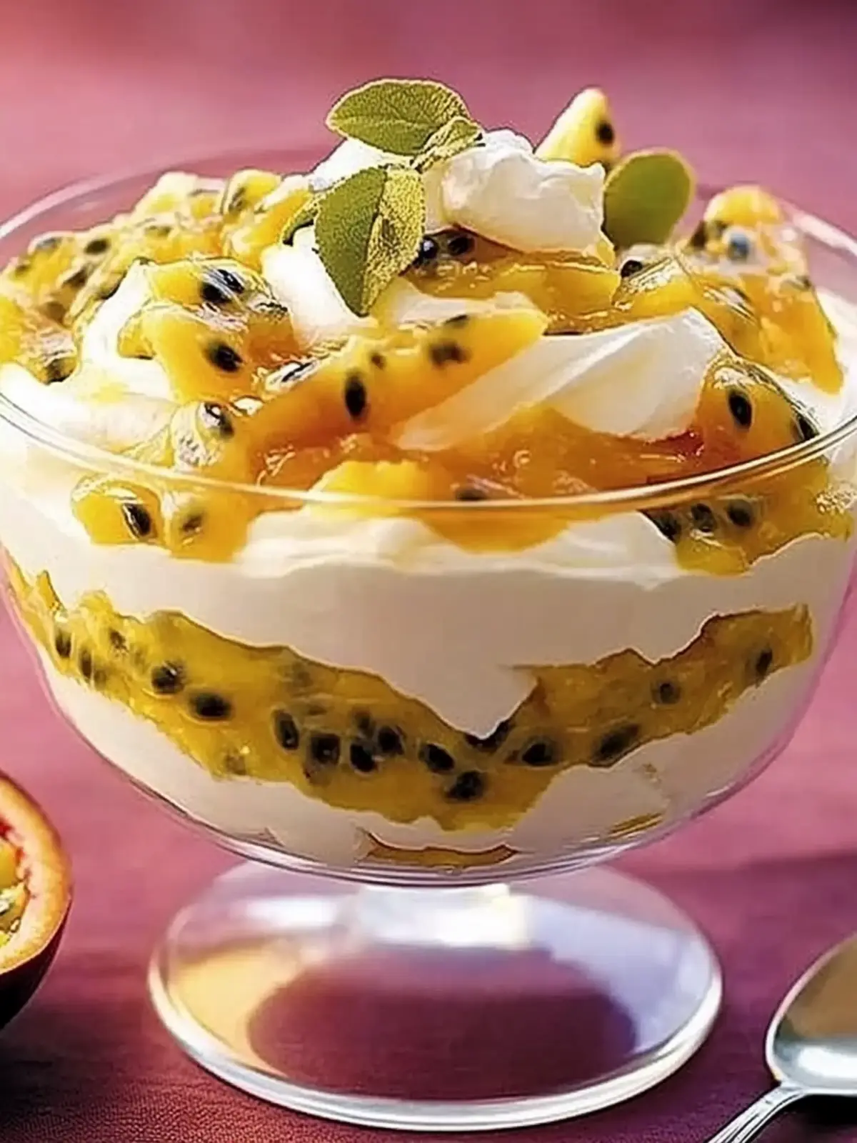 Passion Fruit Trifle: No-Cook Dessert to Wow Your Guests 2 Passion fruit trifle