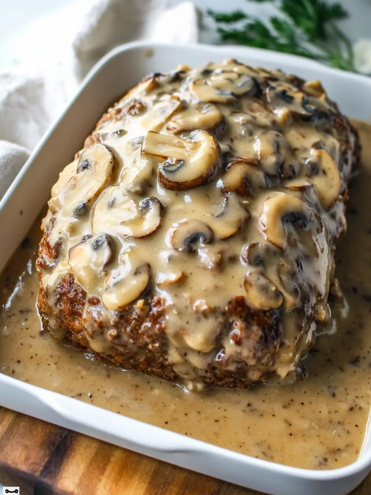 Mouthwatering Mushroom Meatloaf with Mushroom Gravy Delight 4 Mushroom Meatloaf with Mushroom Gravy