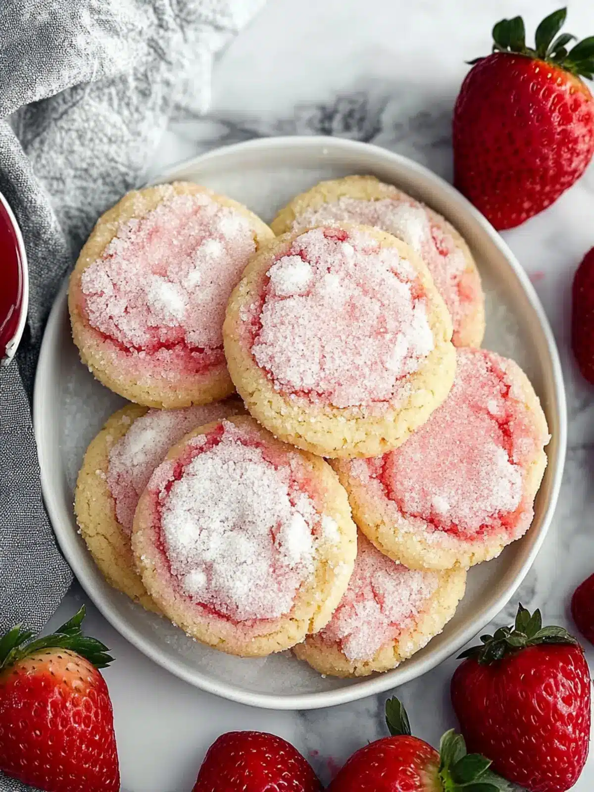 Delicious Strawberry Sugar Cookies for Sweet Moments at Home 3 Strawberry Sugar Cookies