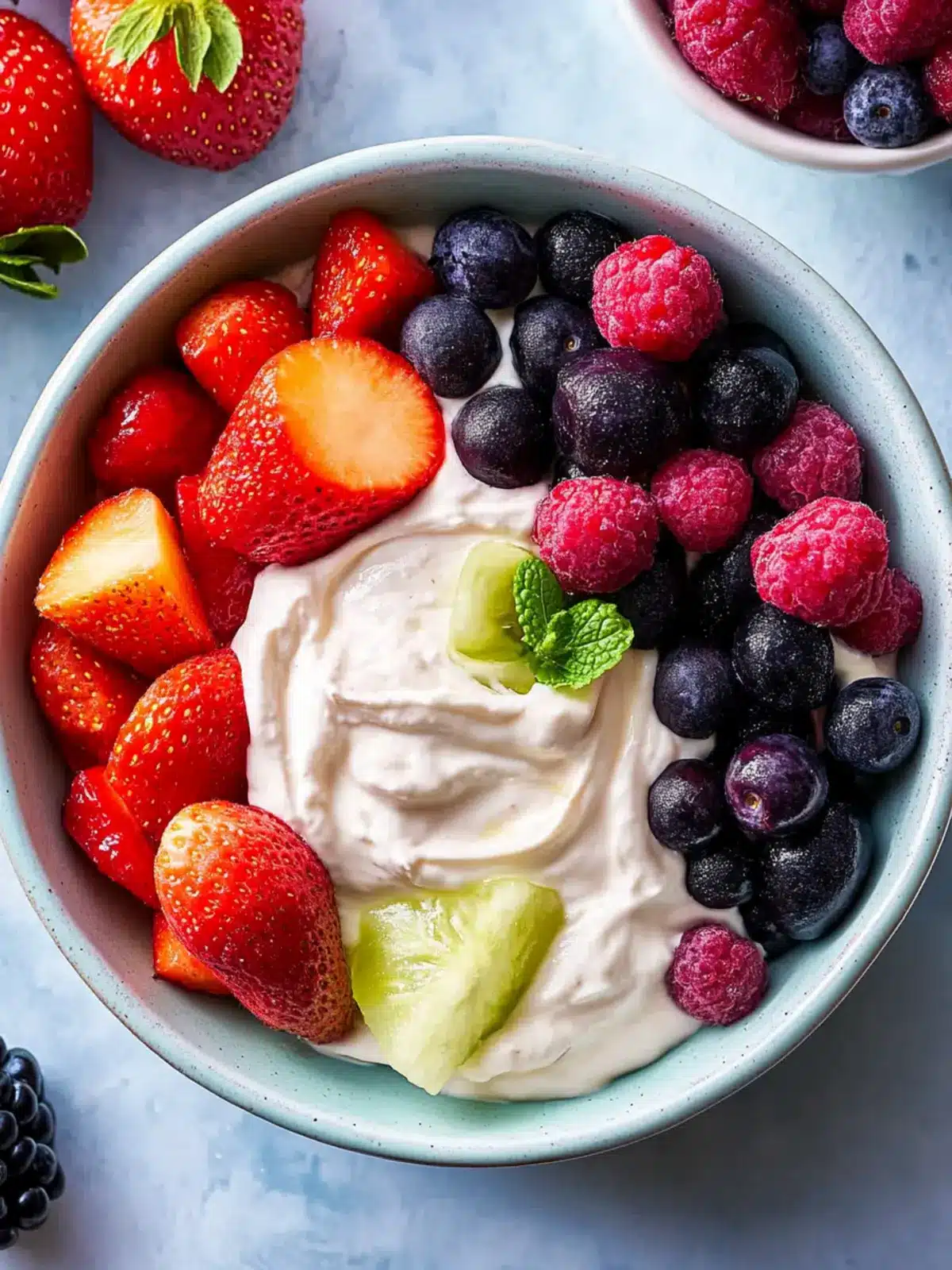 Irresistibly Creamy Fruit Dip: Your New Party Favorite 2 Fruit Dip