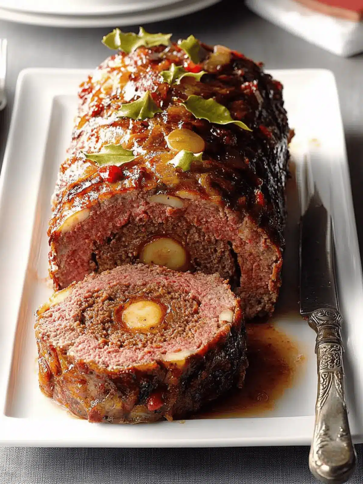 Festive Meat Loaf Pinwheel: A Delicious Twist for Any Gathering 4 Festive Meat Loaf Pinwheel