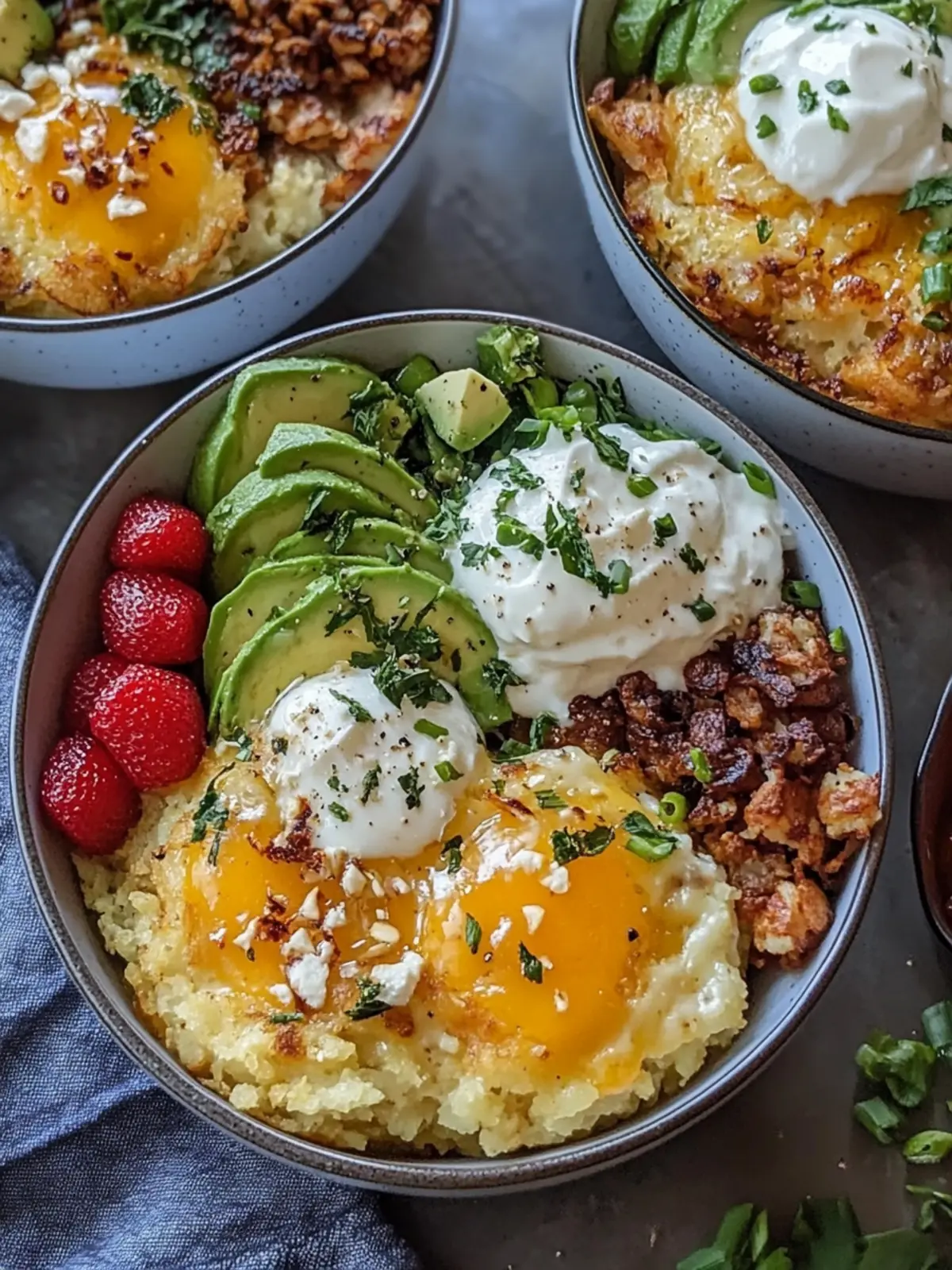 Satisfy Mornings with Ultimate Hash Brown Breakfast Bowls 4 Hash Brown Breakfast Bowls