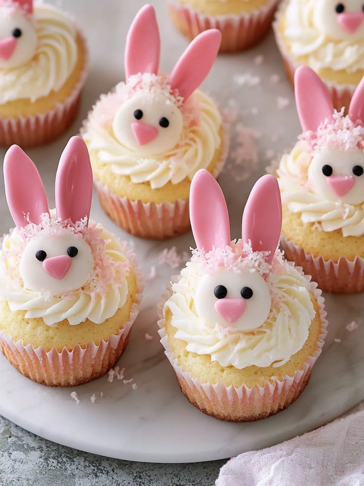 Irresistible Bunny Cupcakes: Fun Easter Treats for Everyone 4 Bunny Cupcakes