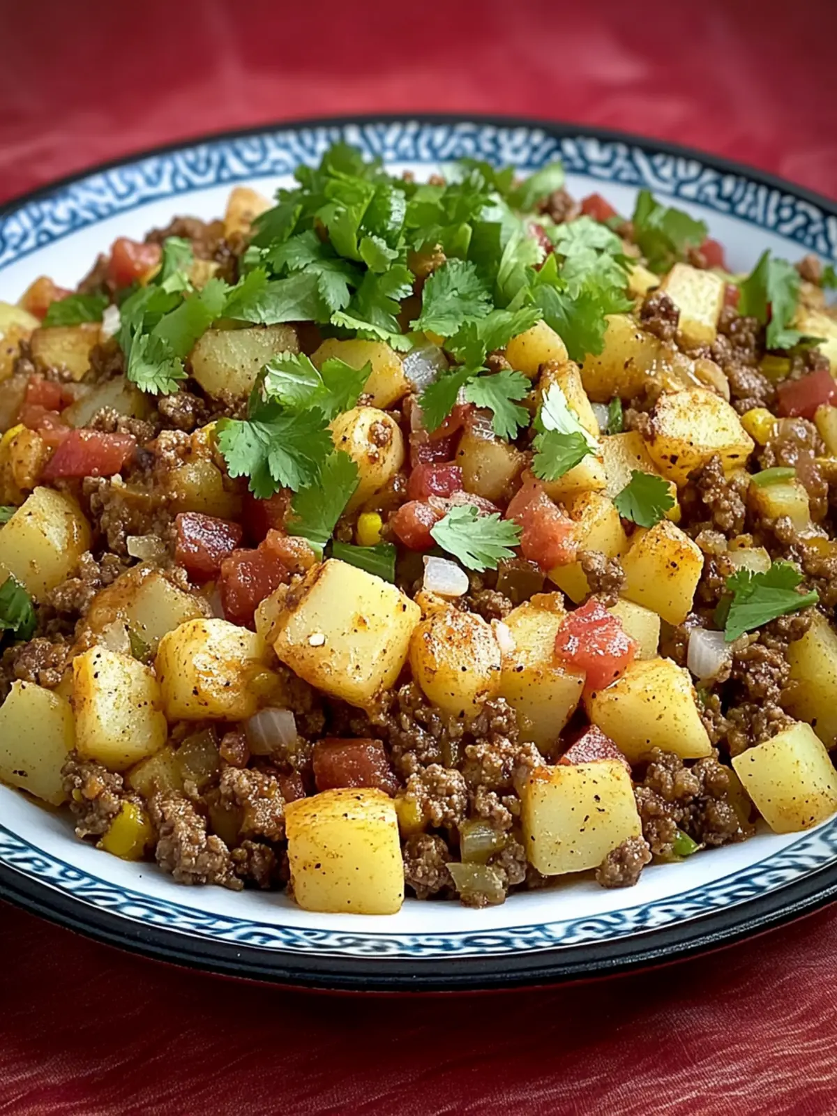 Savory Tex-Mex Ground Beef and Potato Skillet in 30 Minutes 2 Tex-Mex Ground Beef and Potato Skillet