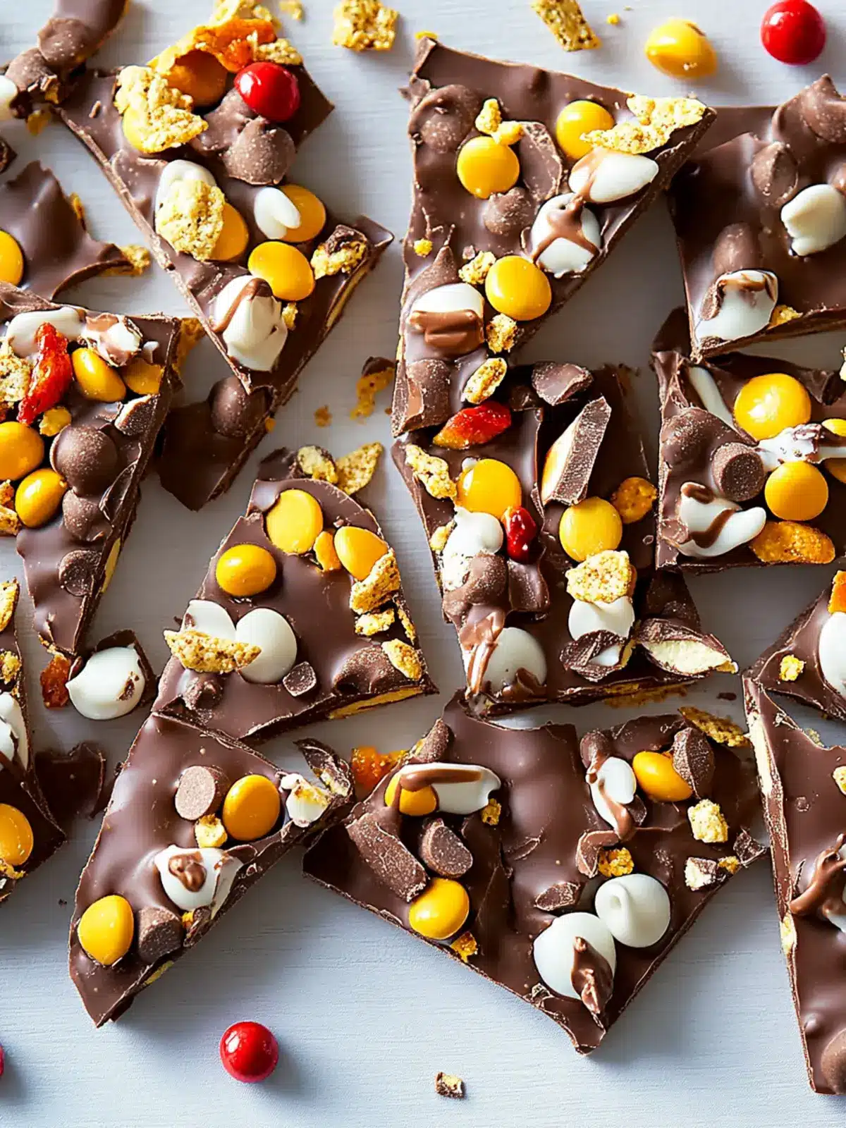 Charlie Brown Thanksgiving-Inspired Chocolate Bark Magic 3 Charlie Brown Thanksgiving-Inspired Chocolate Bark