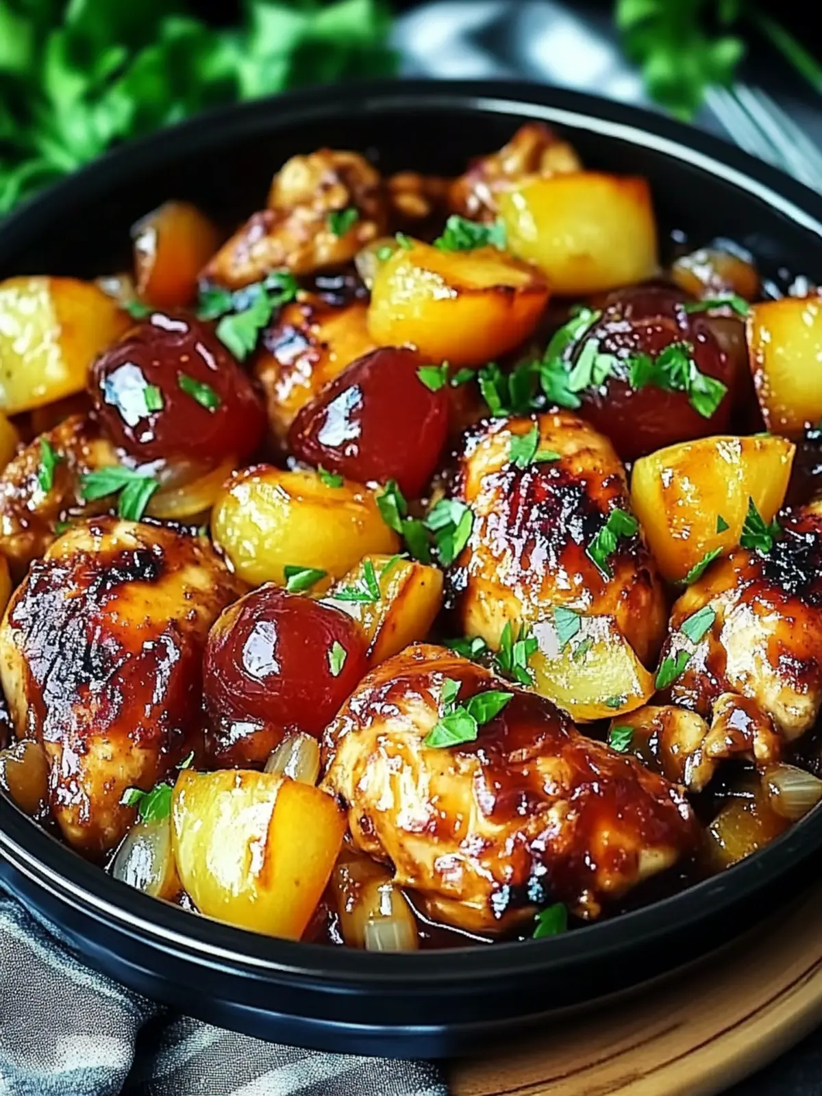 Sweet Hawaiian Crockpot Chicken for Easy Family Dinners 4 Sweet Hawaiian Crockpot Chicken