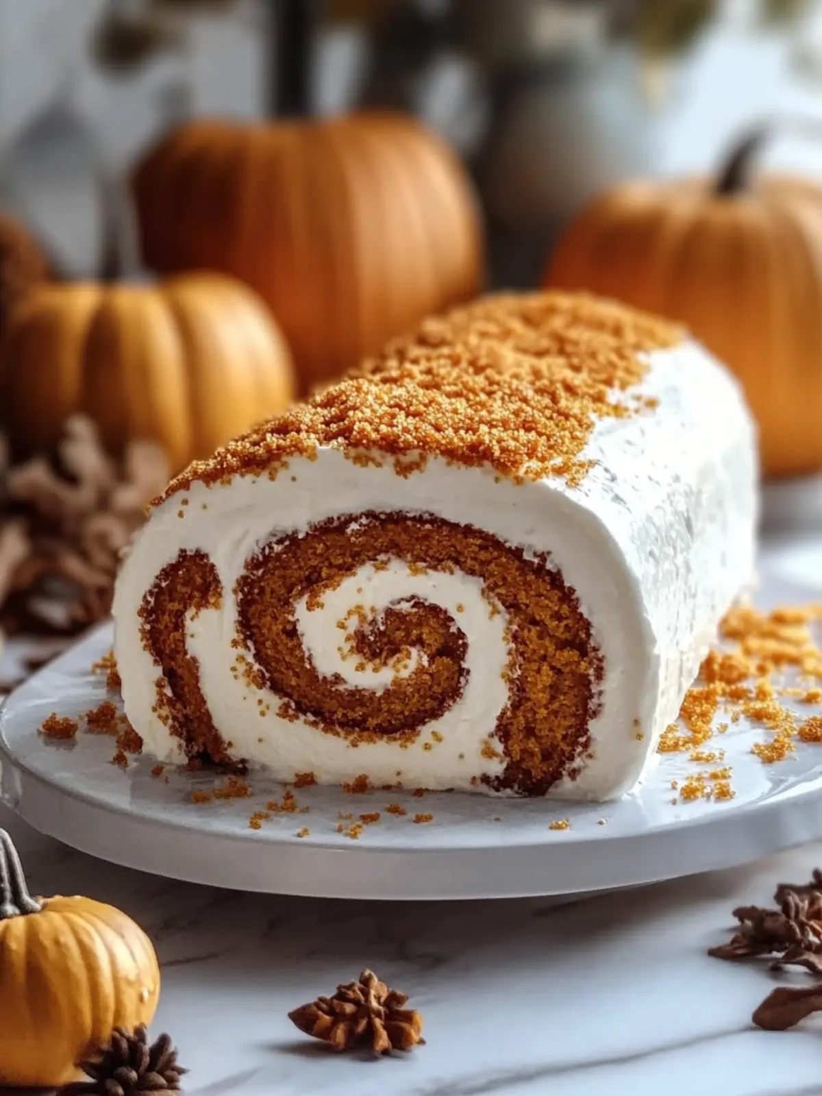 Delicious Fall Pumpkin Spice Roll Cake Everyone Will Love 3 Delicious Fall Pumpkin Spice Roll Cake Everyone Will Love