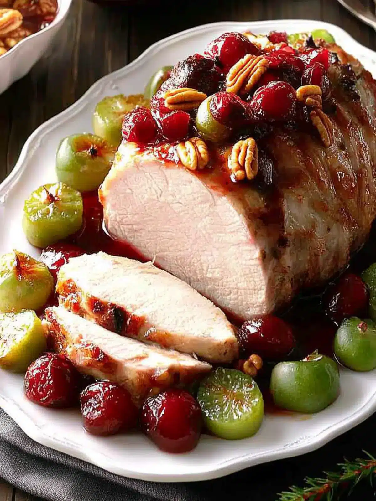 Fruity Pecan Pork Roast that Will Wow Your Dinner Guests 3 Fruit-Pecan Pork Roast