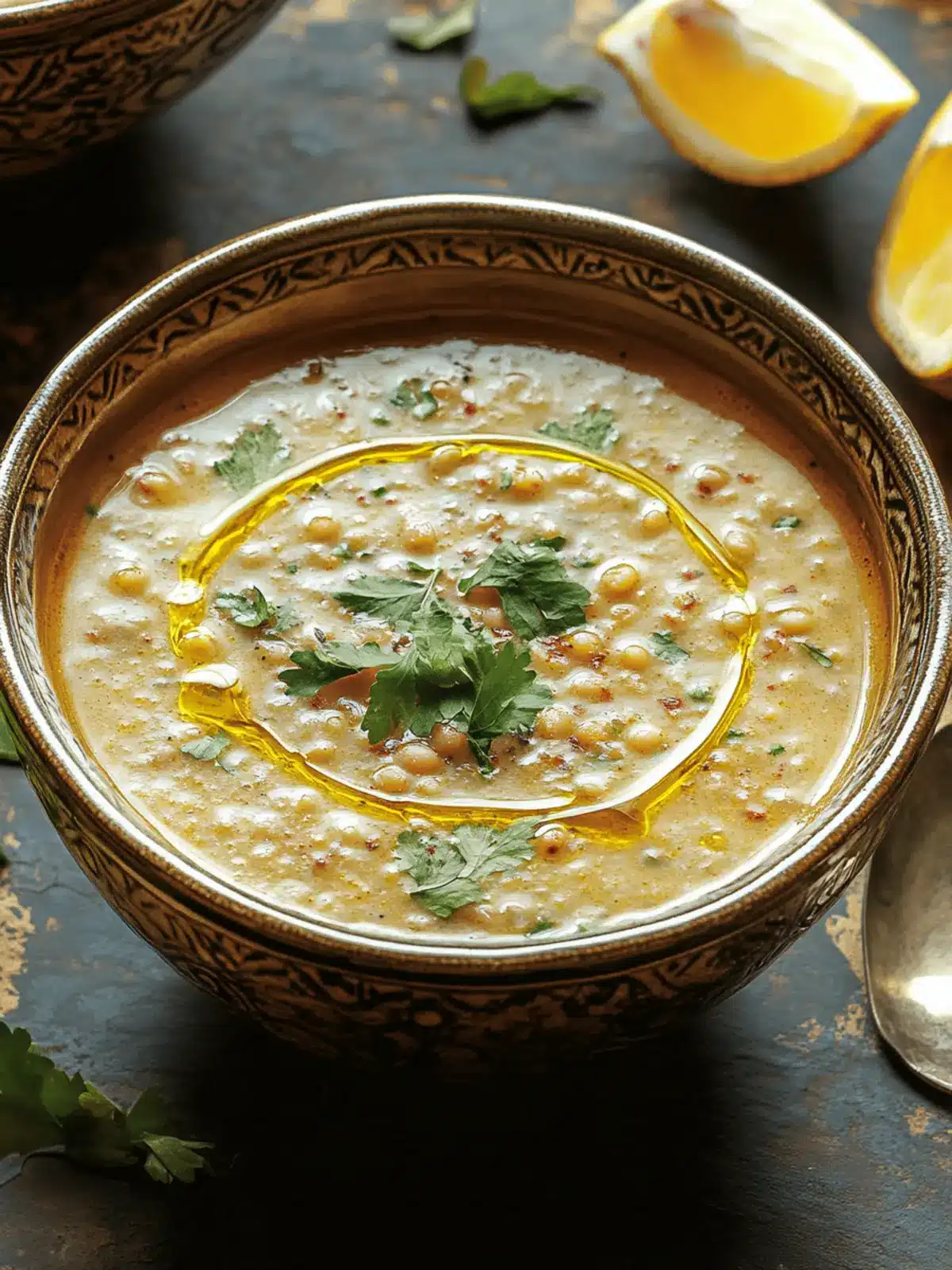 Savor Moroccan Bissara: Comforting Fava Bean Soup Delight 3 Moroccan Bissara (Fava Bean Soup)