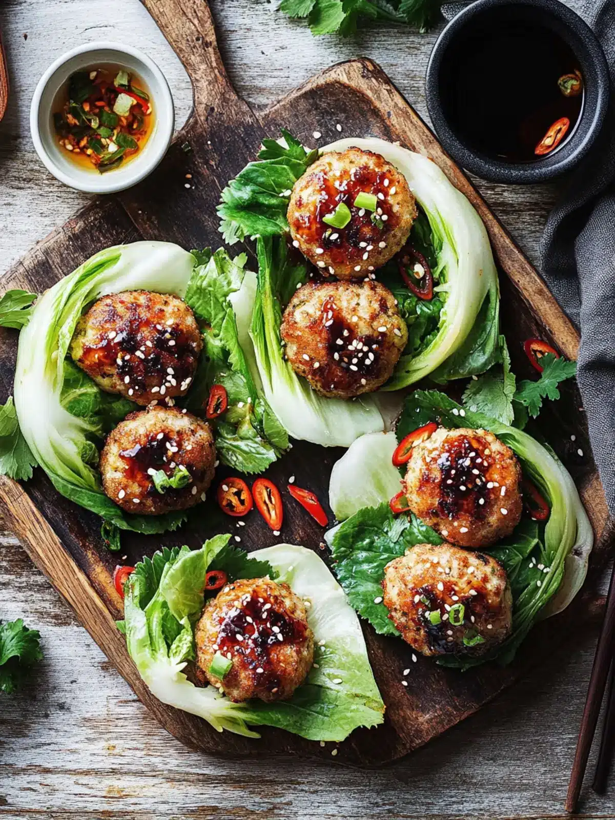 Sticky San Choy Bao Pork Rissoles for a Tasty Twist 3 Sticky San Choy Bao Pork Rissoles