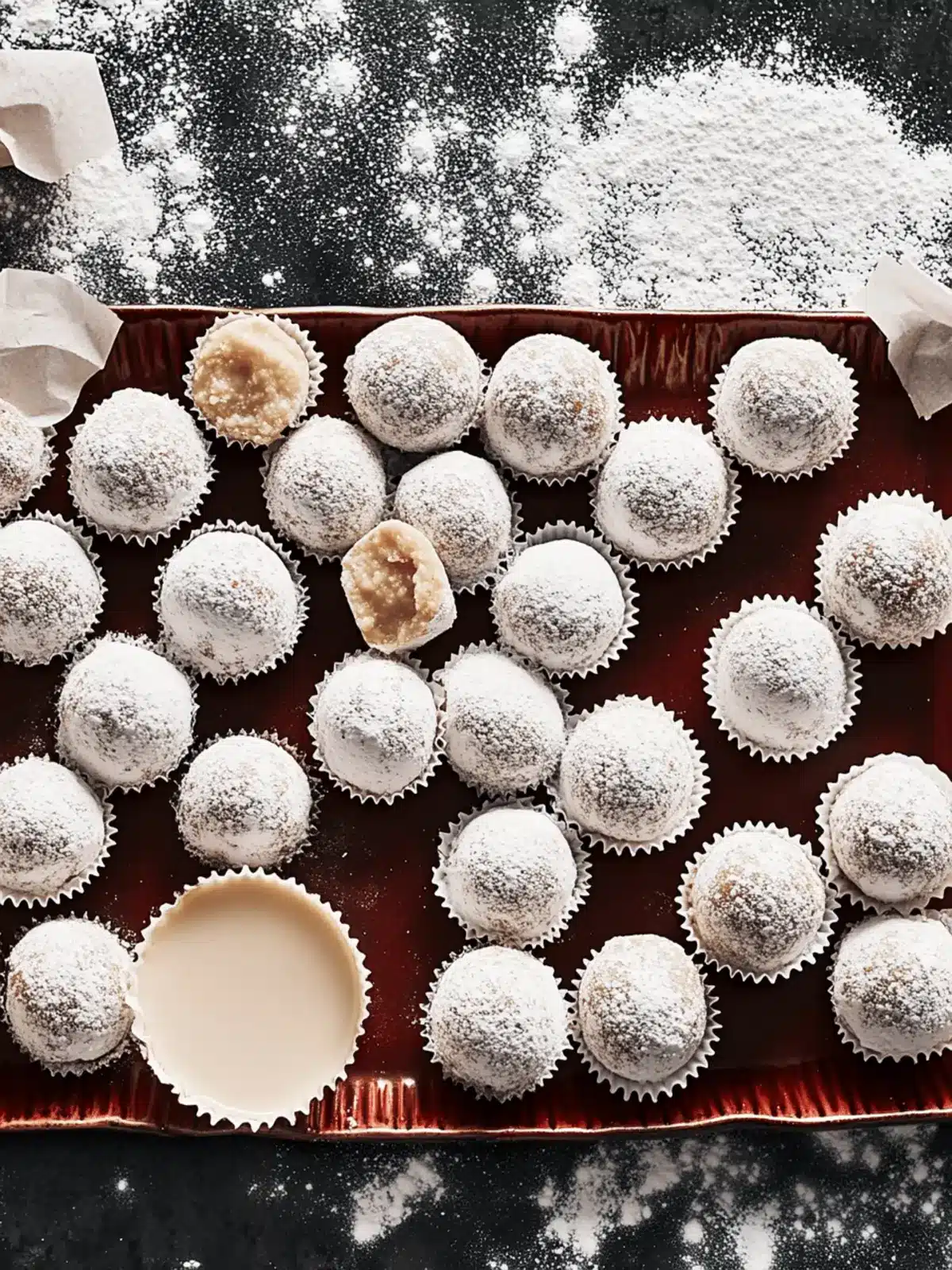 Indulge in Festive Eggnog Truffles: A Holiday Bliss Treat 4 Eggnog Truffles