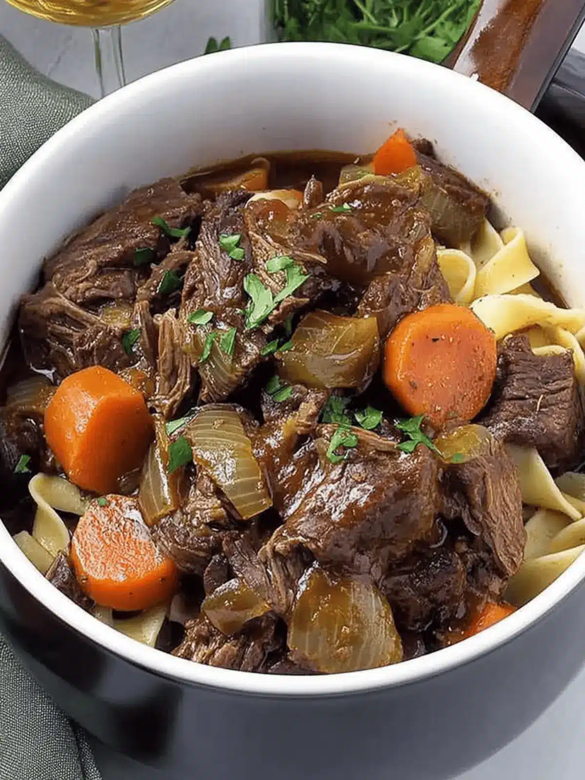 Irresistible Slow-Cooker Beef Burgundy: Comfort Food Bliss 3 Slow-Cooker Beef Burgundy