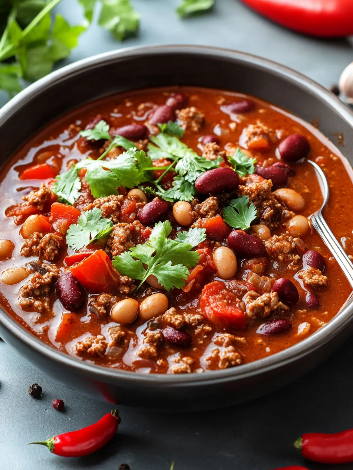 Chili con Carne: Spicy Meat and Bean Stew for Cozy Nights 4 Chili con Carne (Spiced Meat and Bean Stew)
