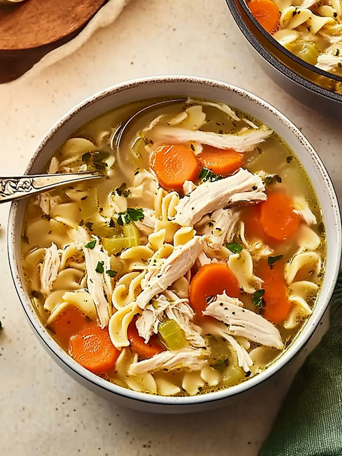 Cozy Up with Perfect Homemade Chicken Noodle Soup Recipe 3 Homemade Chicken Noodle Soup