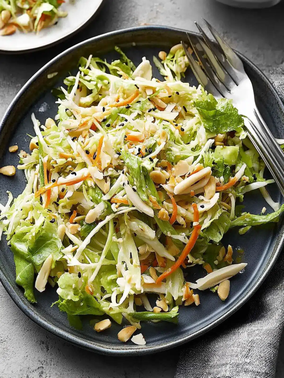Delicious Sesame Almond Slaw: Crunchy & Healthy Delight 3 Sesame Almond Slaw