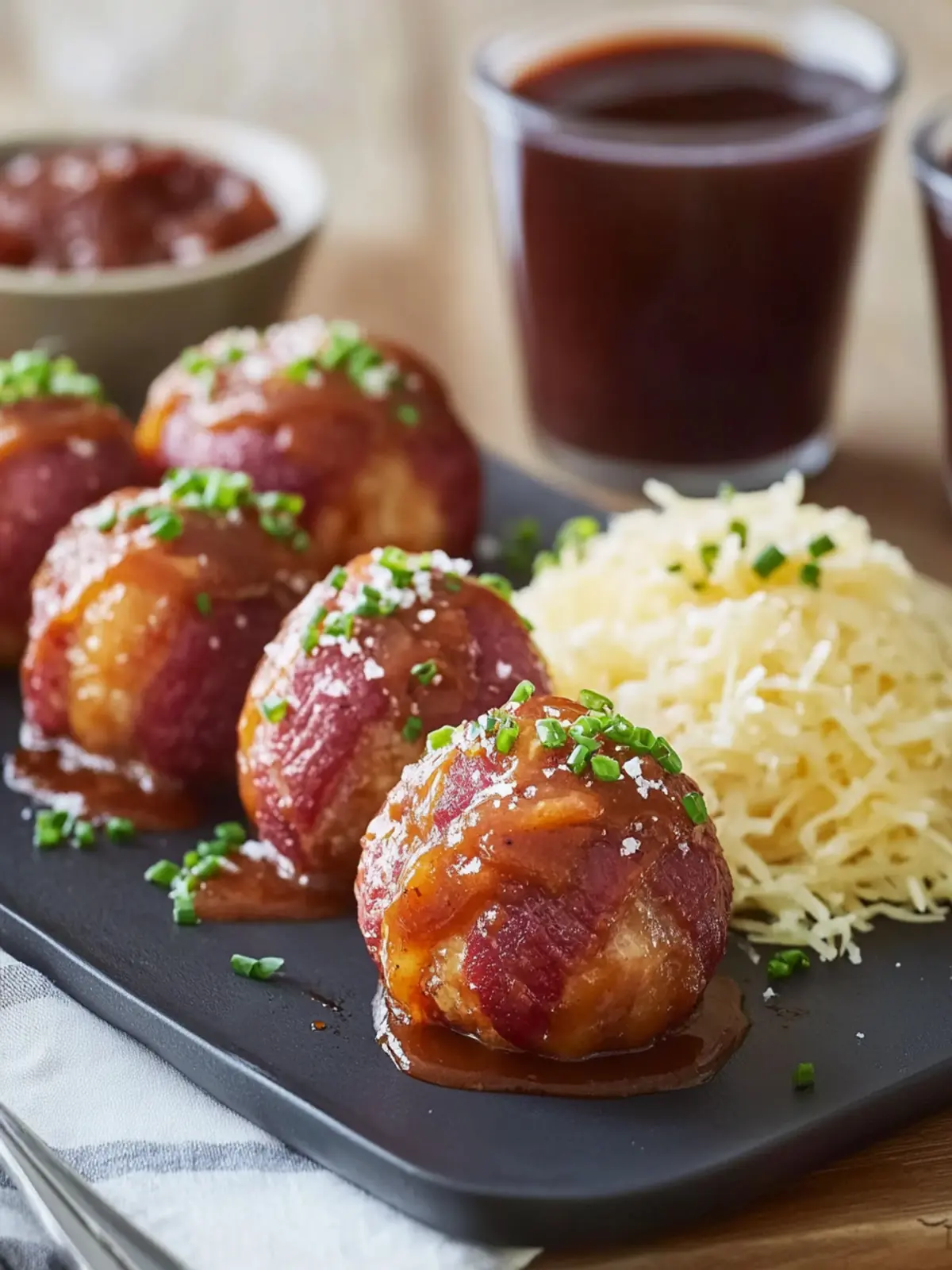 Cheddar-Stuffed BBQ Bacon Bombs That Wow Every Guest 3 Cheddar-Stuffed BBQ Bacon Bombs