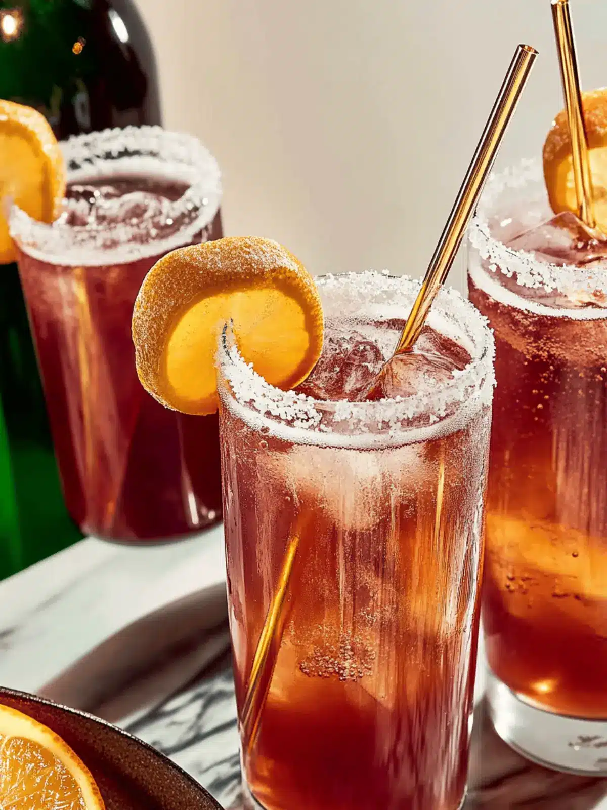 Sparkling Sugarplum Spritz: Your Festive Low ABV Cheers 2 Sugarplum Spritz