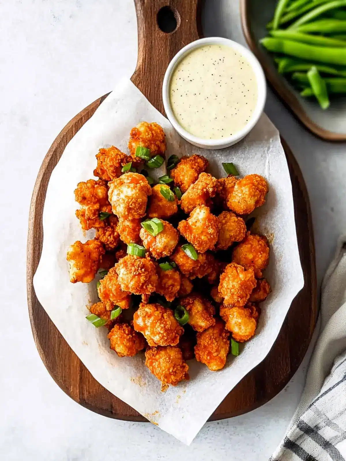 Crispy Air Fryer Buffalo Popcorn Chicken for Game Day Fun 2 Air Fryer Buffalo Popcorn Chicken