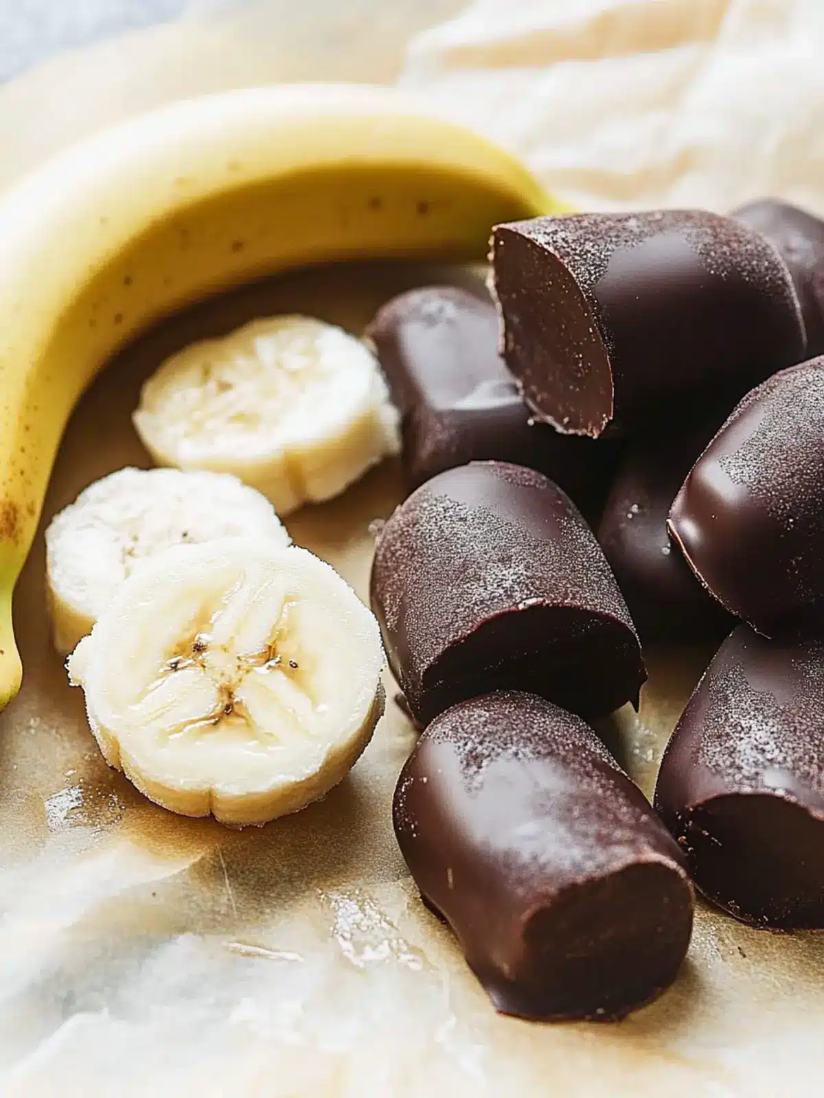 Delicious Chocolate Covered Frozen Bananas You'll Love 2 Chocolate Covered Frozen Bananas