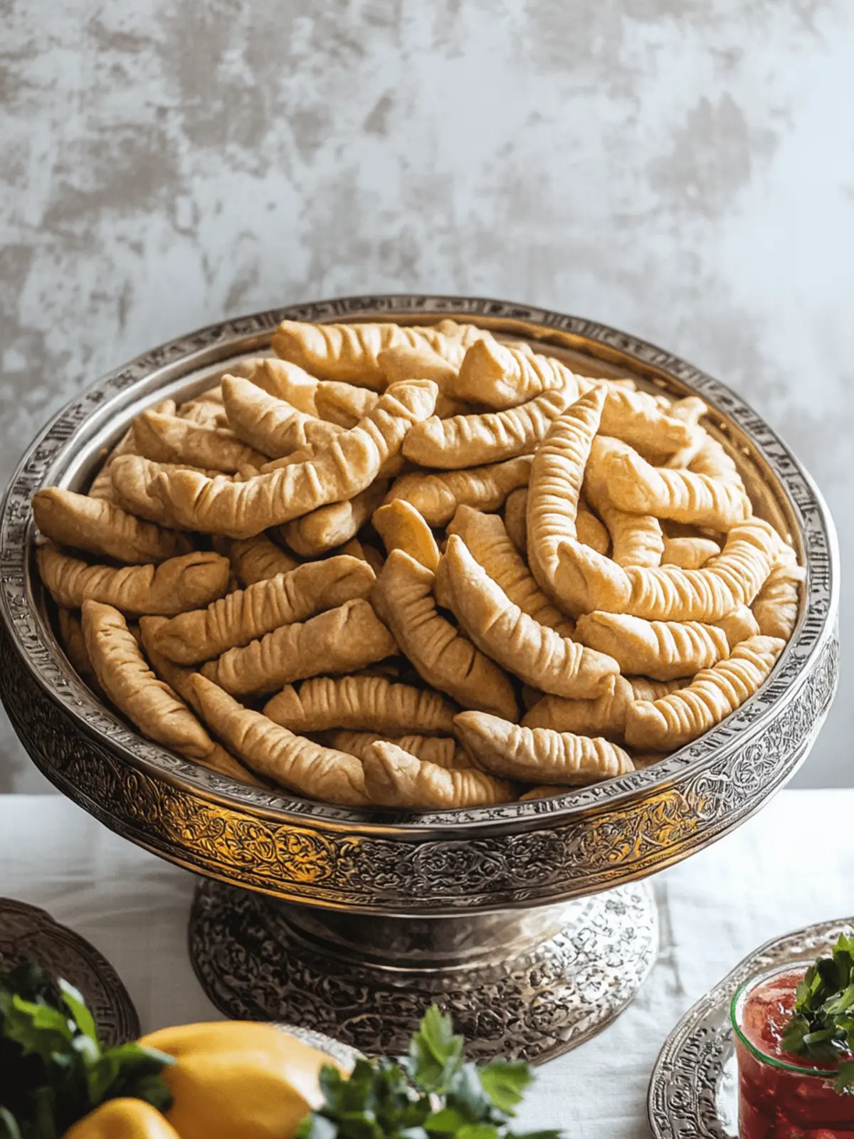 Irresistible Moroccan Kaab el Ghazal: Sweet Pastry Bliss 3 Moroccan Kaab el Ghazal (Gazelle Horns)