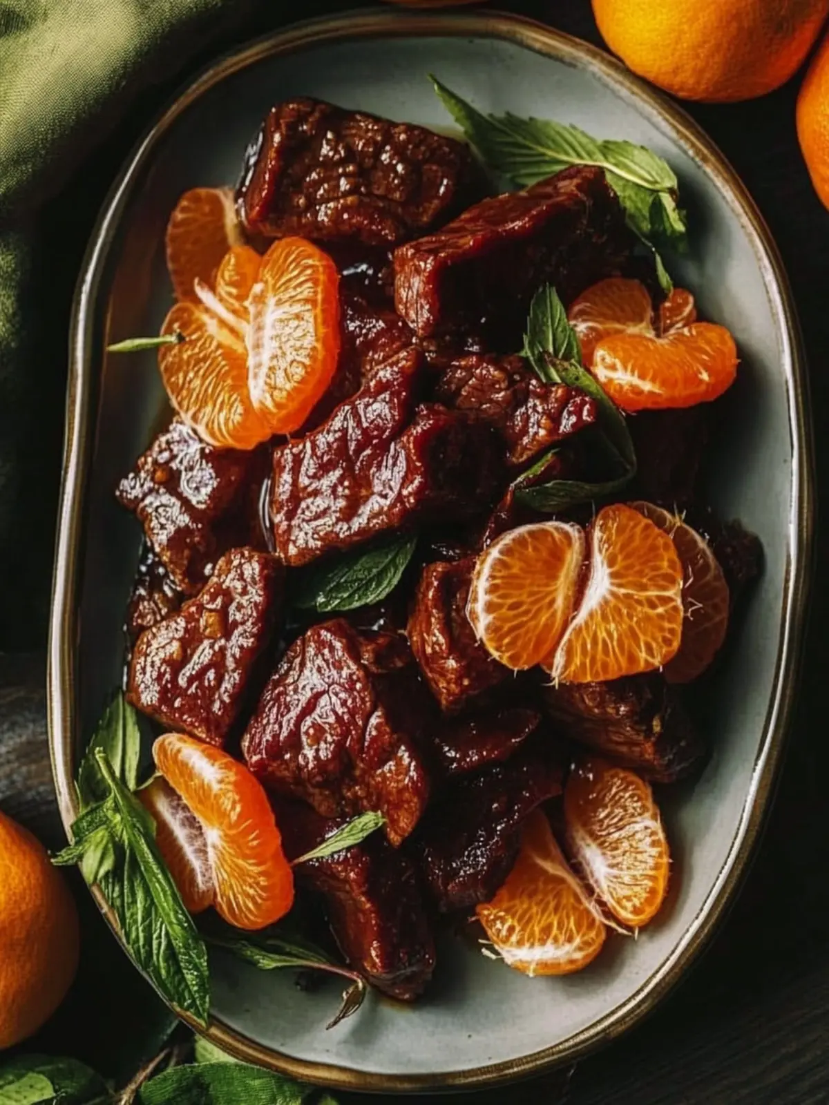 Tangerine Beef: A Sweet & Savory Stir-Fry Delight 2 Tangerine Beef