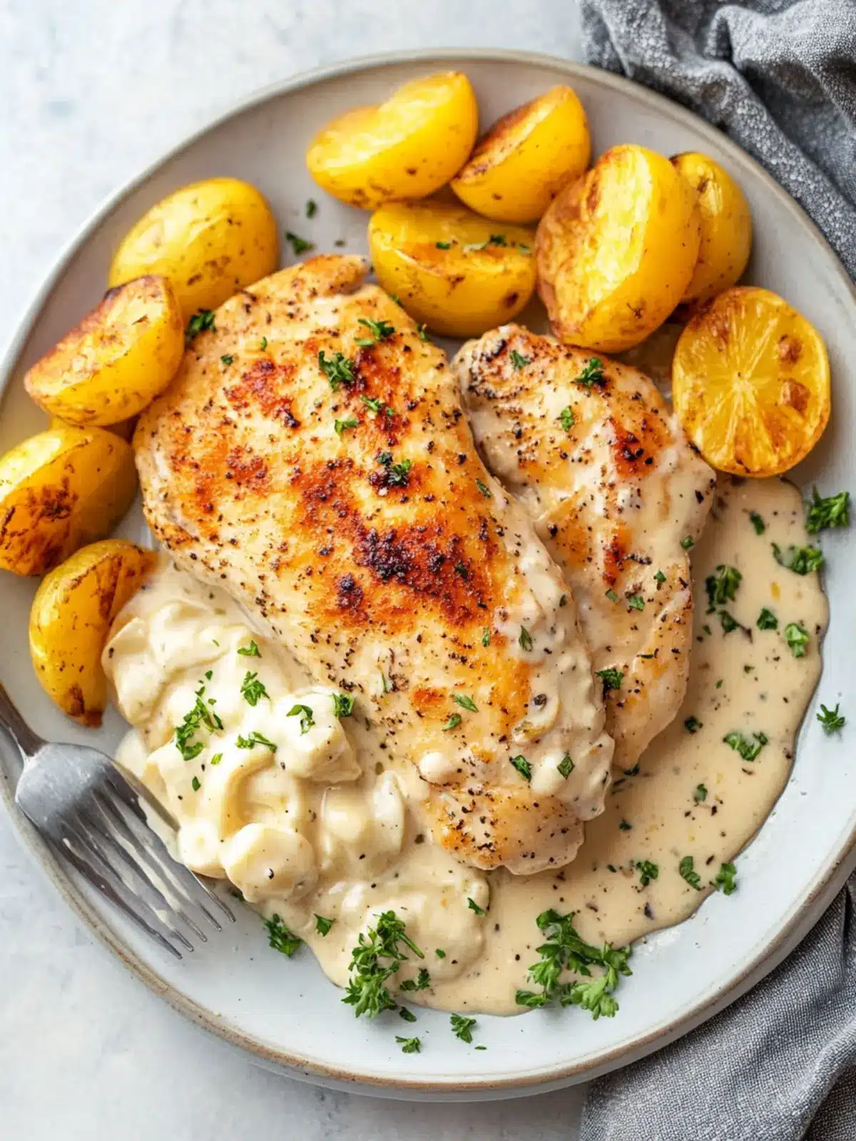Easy Cream Cheese Chicken in 30 Minutes: Creamy Delight! 2 Easy Cream Cheese Chicken