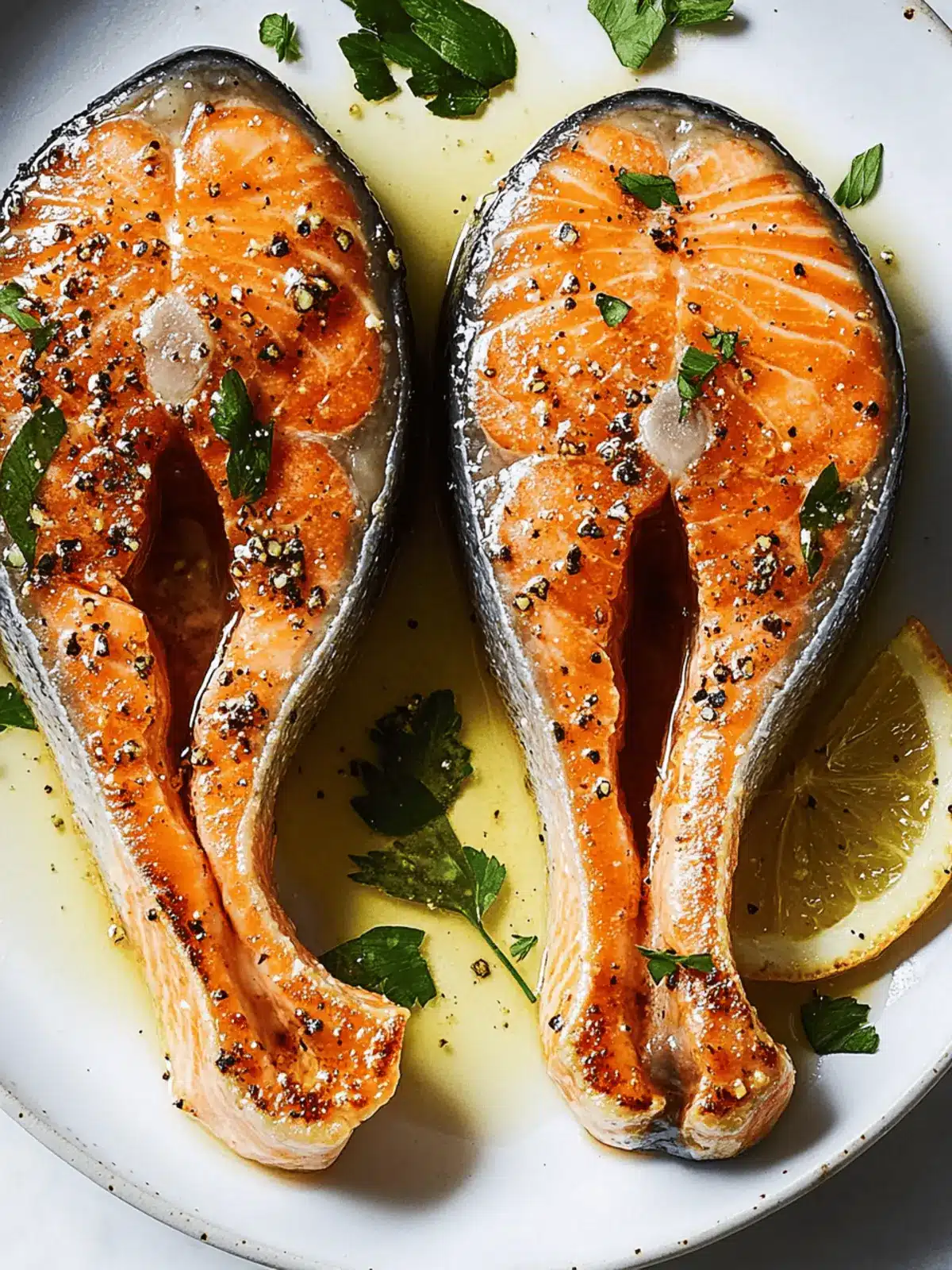 Sweet and Spicy Salmon Steaks in 15 Minutes or Less 4 Salmon Steak