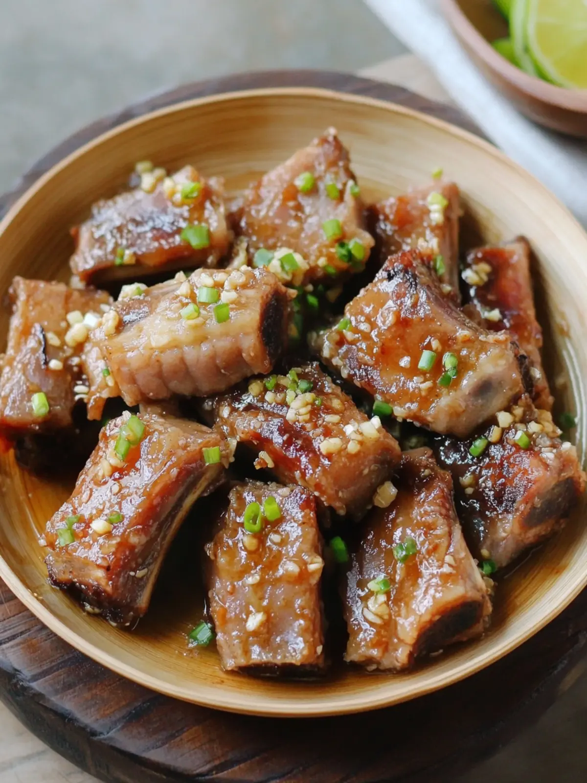 Steamed Garlic Ribs with Taro for the Ultimate Comfort Meal 2 Steamed Garlic Ribs with Taro