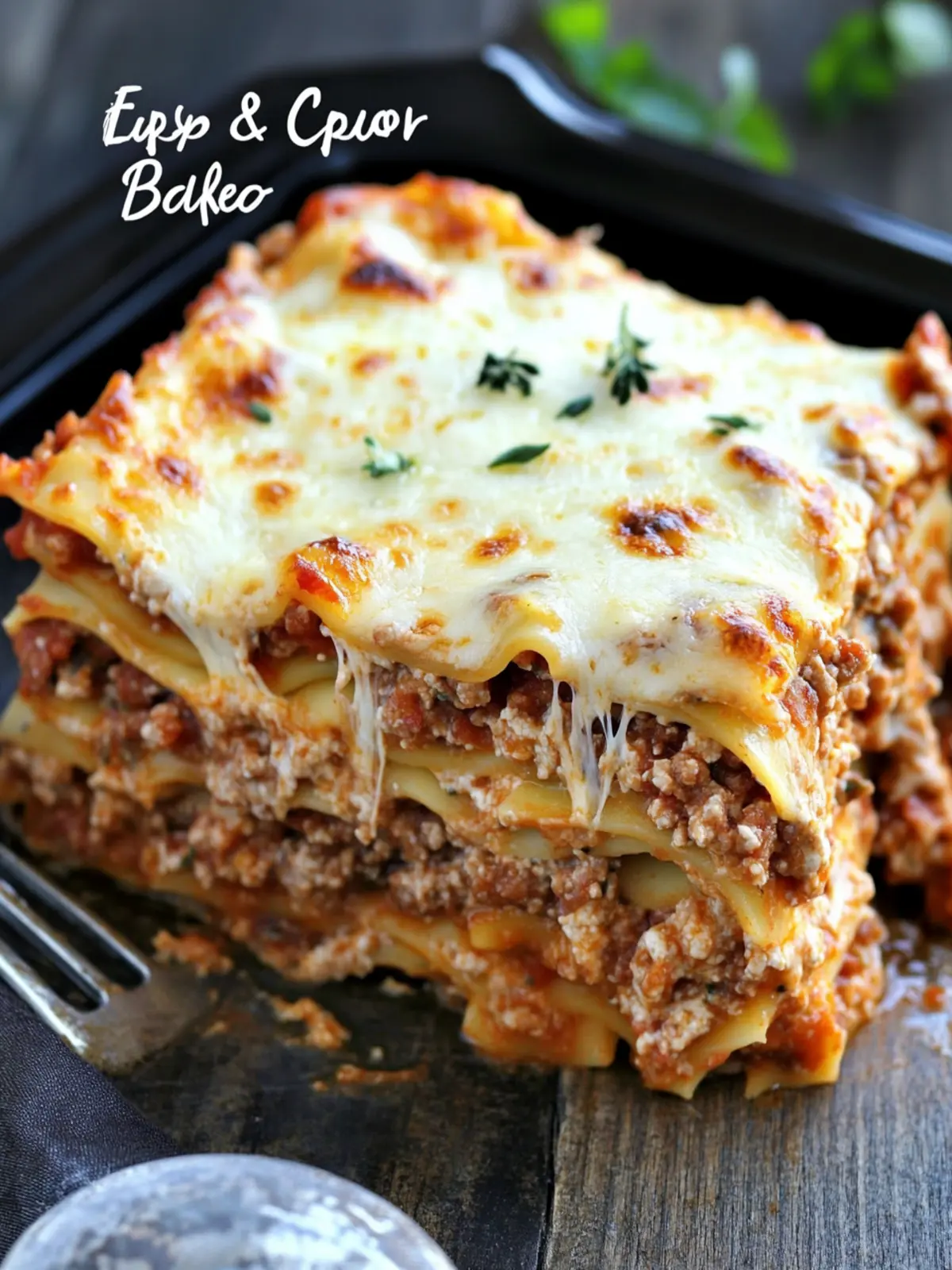 Easy Crockpot Lasagna Recipe - Comfort in Every Delicious Bite 2 Easy Crockpot Lasagna Recipe