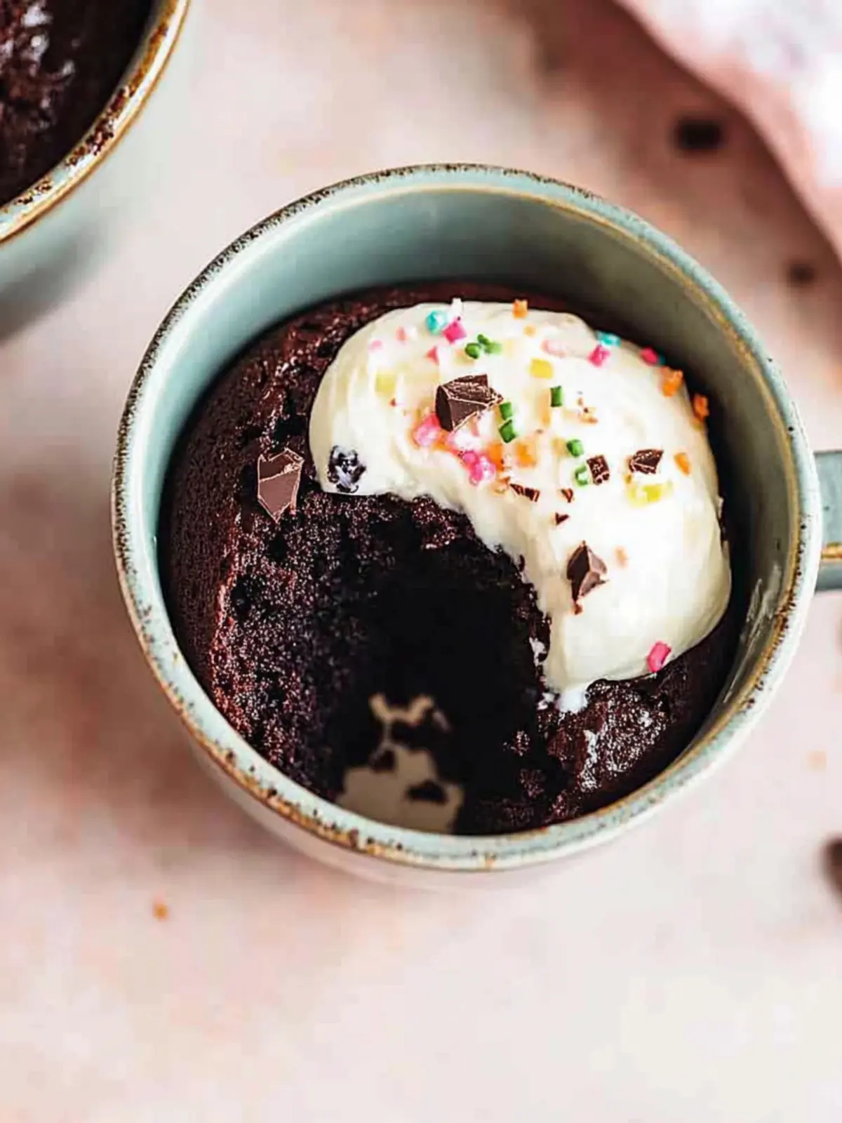 Decadent Microwave Chocolate Mug Brownie in Minutes 4 Microwave Chocolate Mug Brownie
