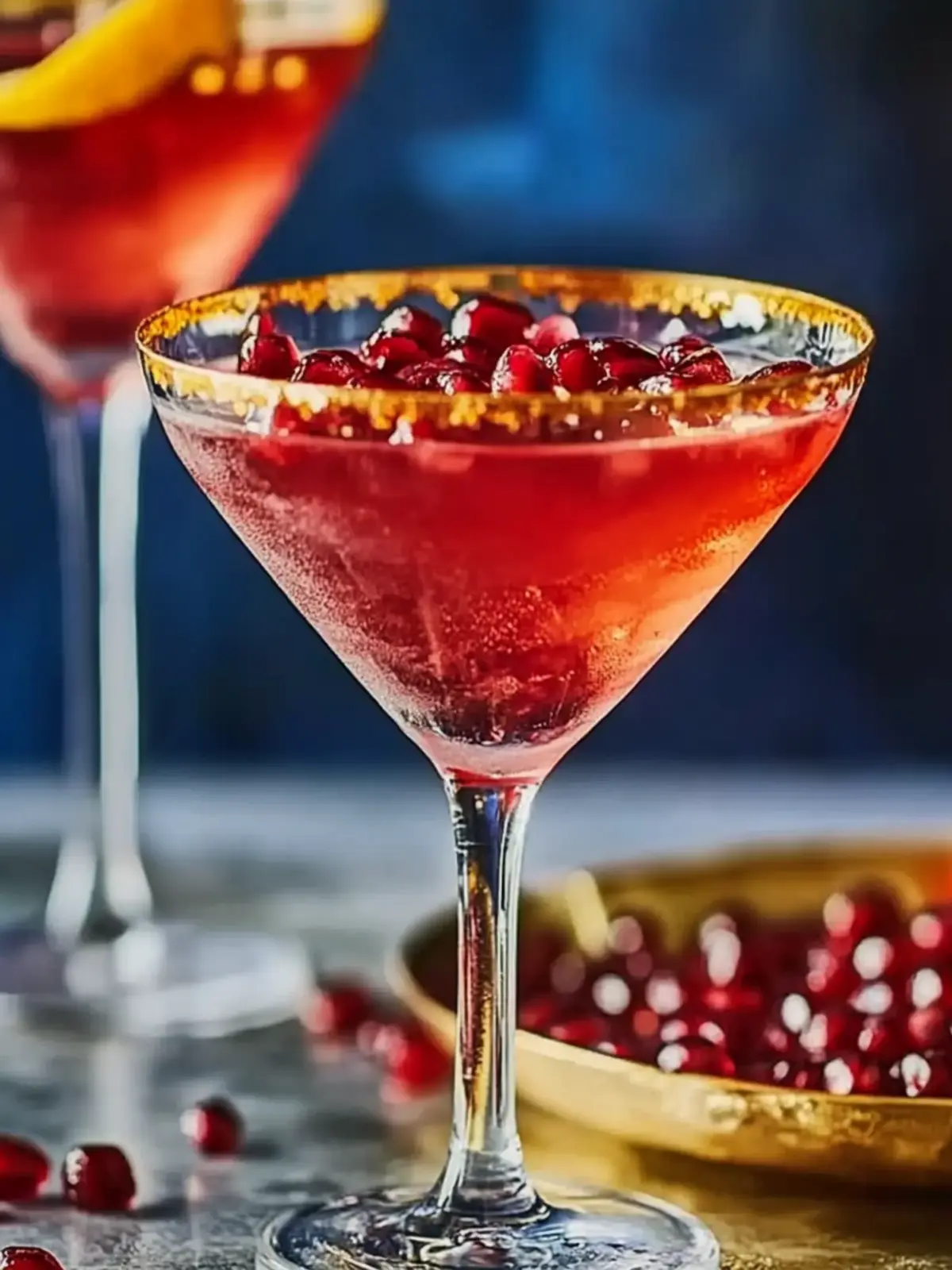 Delight in a Pomegranate Martini Mocktail for Festive Cheers 3 Pomegranate martini mocktail