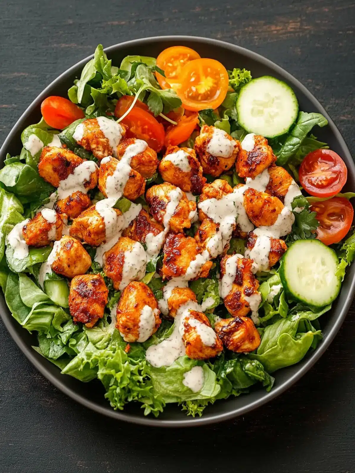 Honey Hot Chicken Salad: Sweet, Spicy, and Super Easy! 2 Honey Hot Chicken Salad