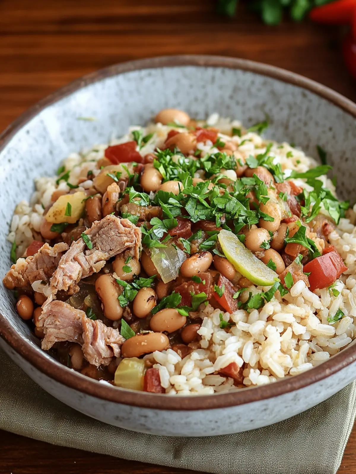 Savor Authentic Brazilian Baião de Dois: Comforting Rice and Beans 2 Brazilian Baião de Dois (Rice and Beans with Meat)