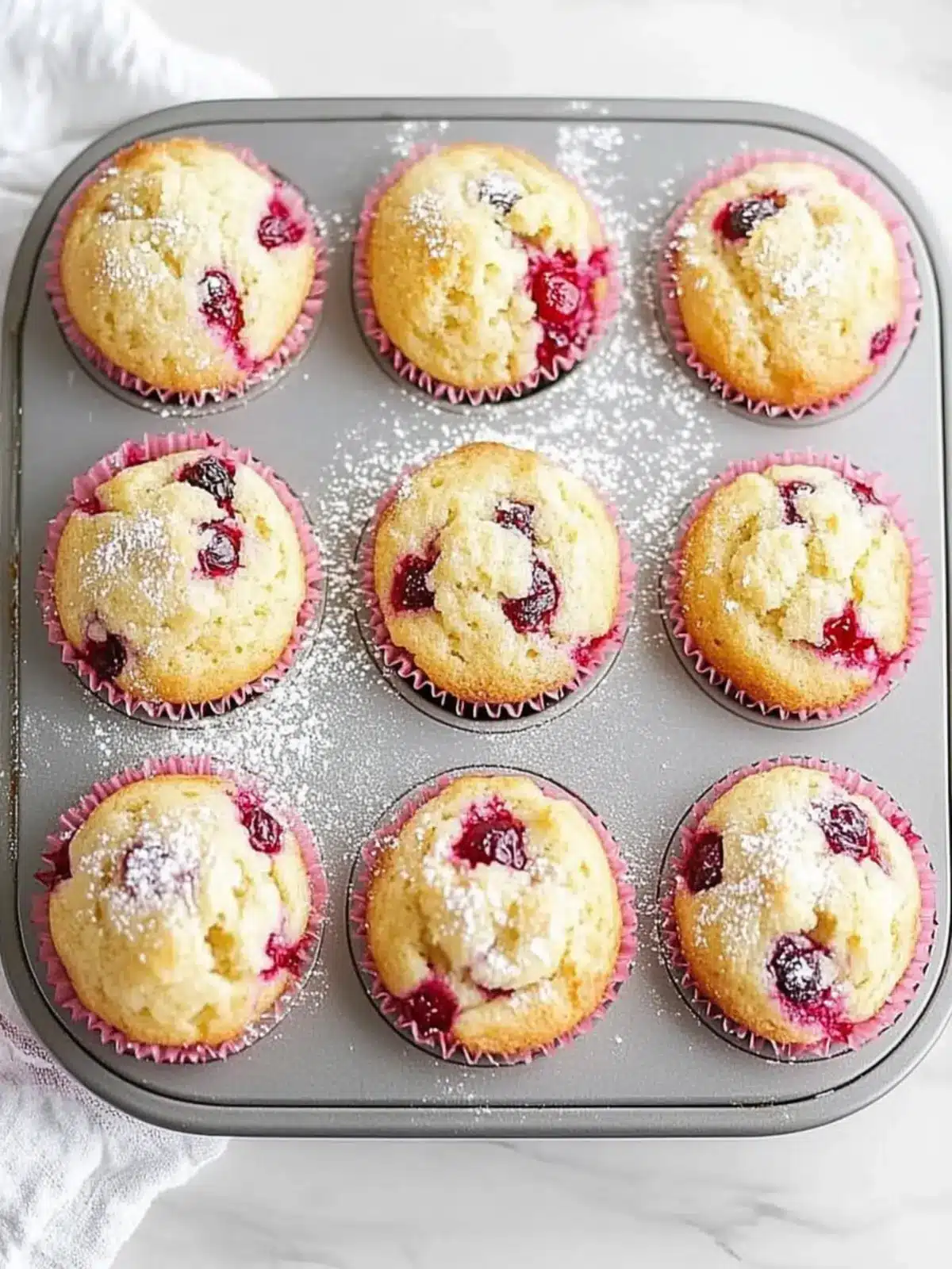 Irresistible Fresh Cranberry Muffins for Cozy Breakfast Bliss 3 Fresh Cranberry Muffins
