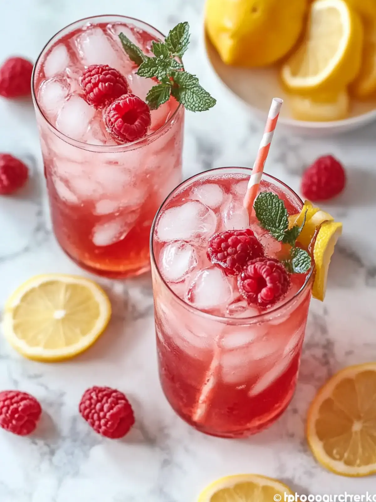 Zesty Raspberry Iced Tea for a Refreshing Summer Sip 4 Raspberry Iced Tea