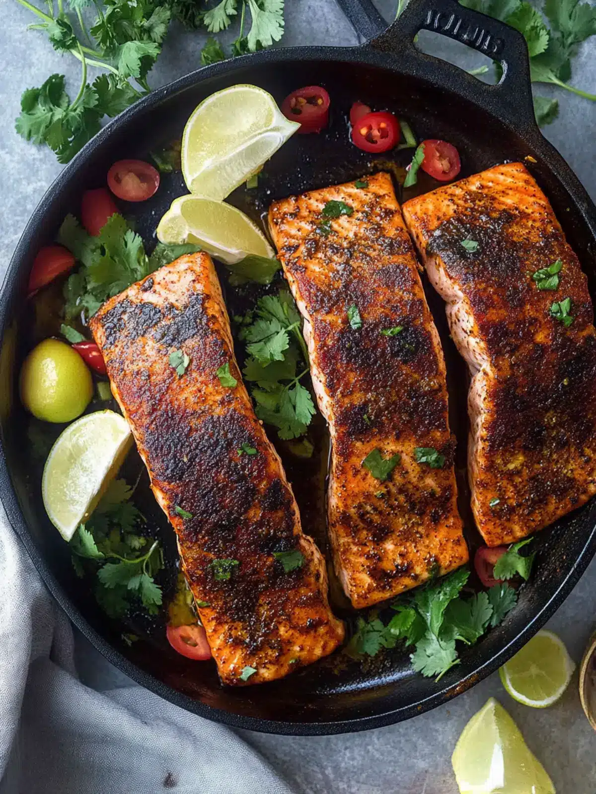 Quick & Flavorful Blackened Salmon for Busy Weeknights 4 Blackened Salmon