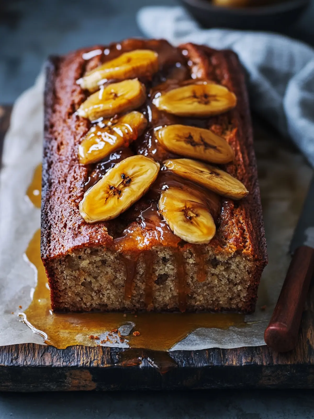 Irresistible Banana Bread With Caramelised Bananas Delights 4 Banana Bread With Caramelised Bananas