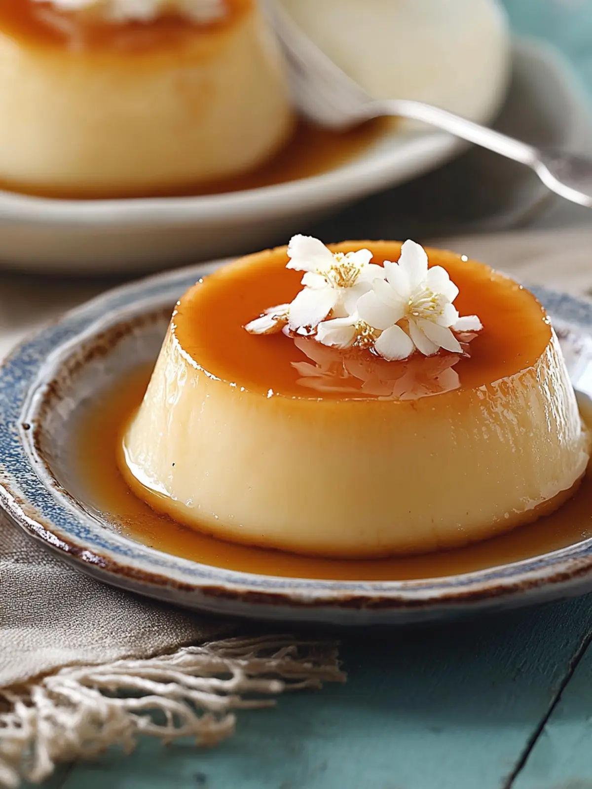 Creamy Flan de Coco: A Tropical Dessert Delight 3 Flan de Coco