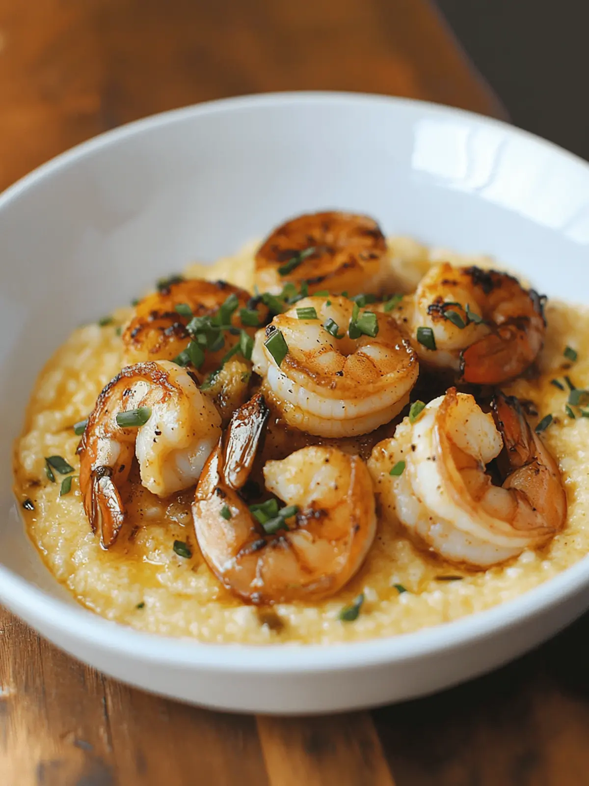 Savory Shrimp and Grits: Your New Cozy Comfort Food Delight 4 Shrimp and Grits (Seafood over Cornmeal Porridge)