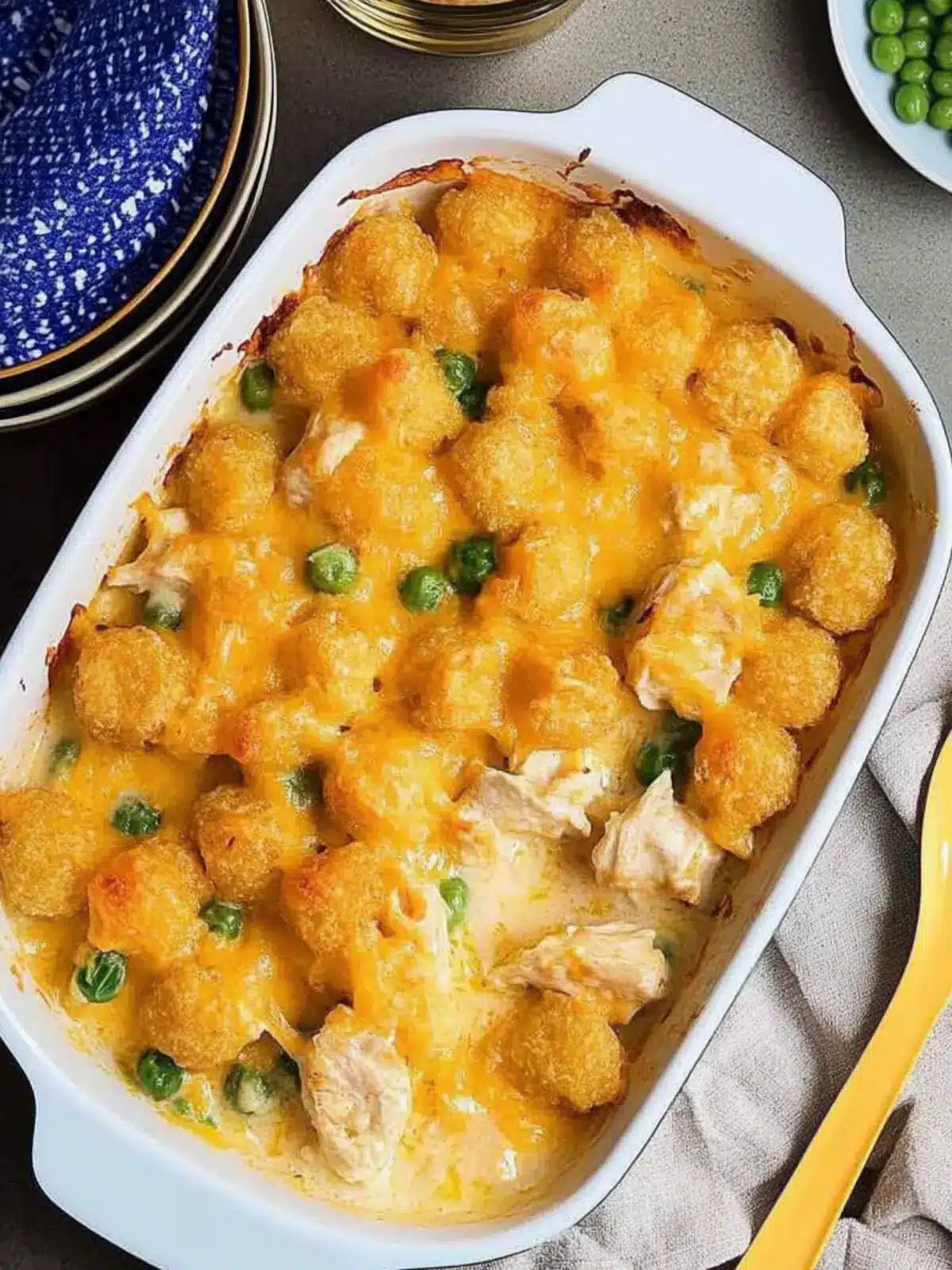 Chicken Tater Tot Casserole: Your Family s New Favorite Dish 3 Chicken Tater Tot Casserole