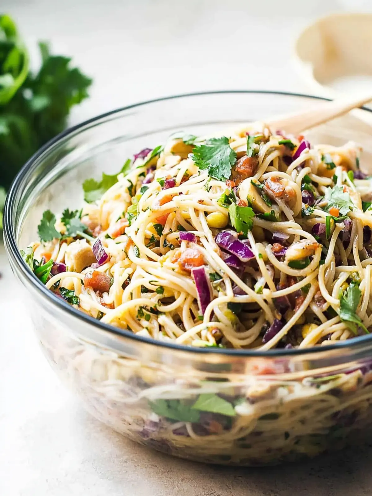 Thai Spaghetti Salad The Fan Favorite You Must Try! 3 Thai Spaghetti Salad ~ a fan favorite pasta salad!