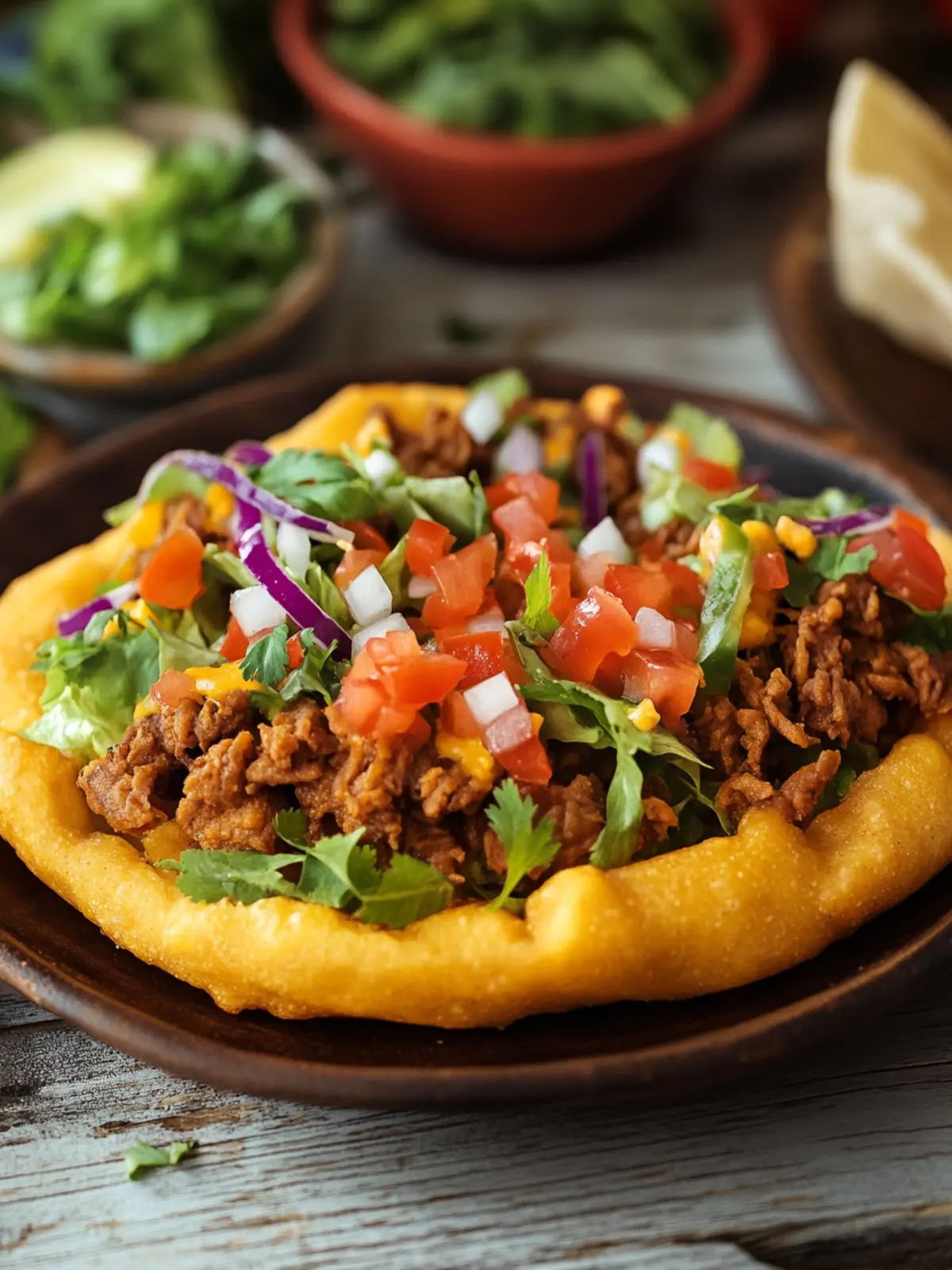 Fry Bread Tacos Navajo Taco Bliss for a Comfort Food Feast 3 Fry Bread Tacos (Navajo Taco)