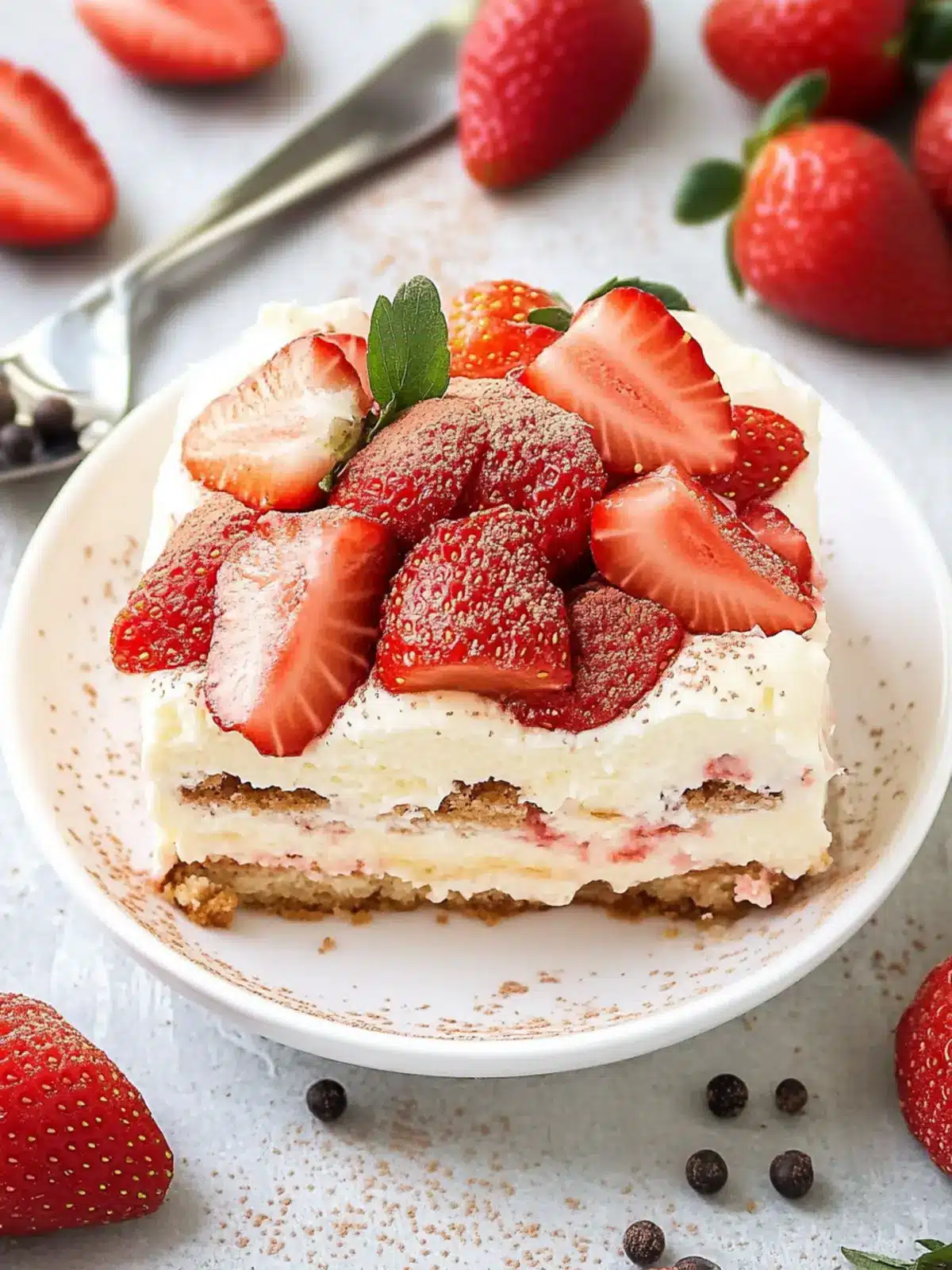 Strawberry Tiramisu: Your No-Bake Summer Celebration Treat 2 Strawberry Tiramisu