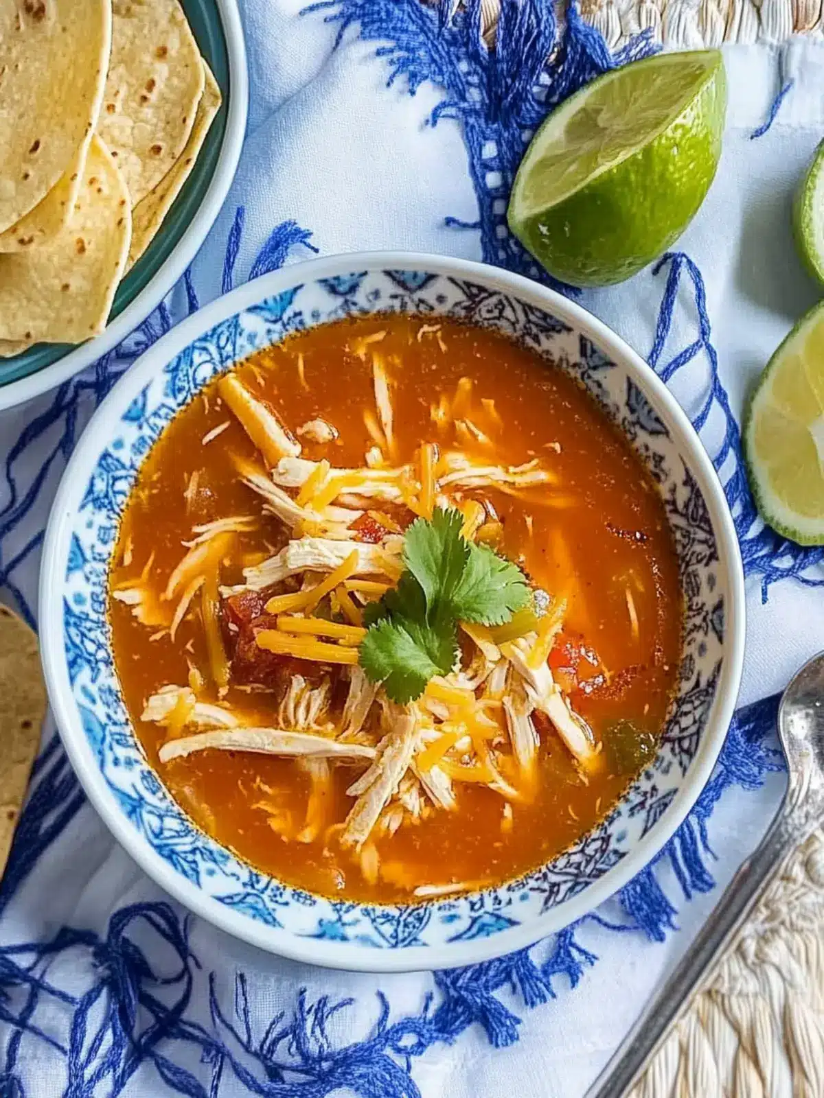 Savory Chicken Tortilla Soup II for Cozy Family Nights 3 Chicken Tortilla Soup II