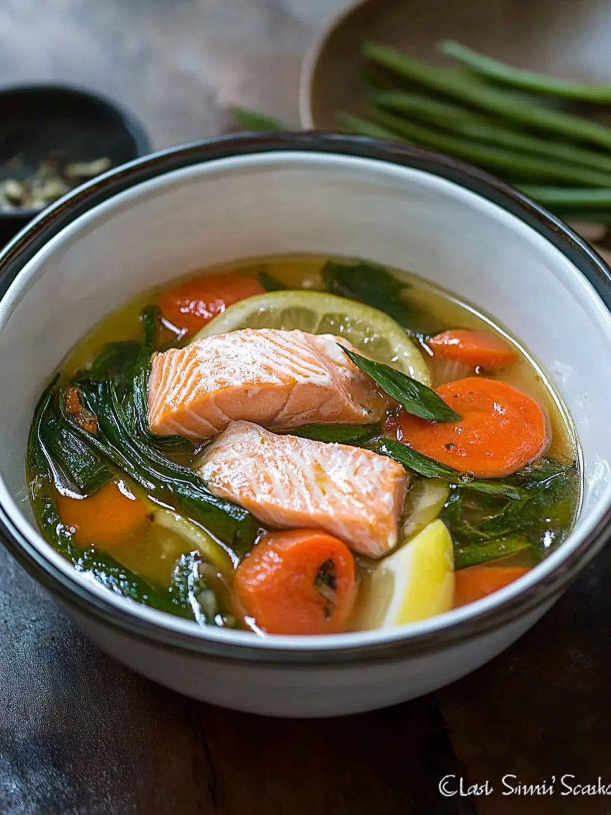 Delicious Salmon Sinigang Recipe for a Cozy Meal Tonight 3 Salmon Sinigang Recipe